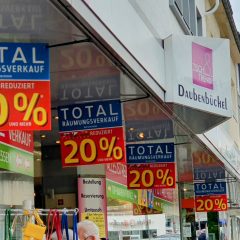 „Tisch & Trend“ Daubenbüchel – Traditionsgeschäft schließt – Räumungsverkauf –