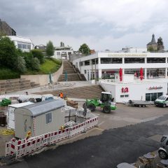 Schloßstraße  – Neuer Bau-Abschnitt startet Montag, 8. Juli – Verkehrsführung – Siehe Plan!